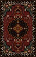 Persian rug traditional design, tribal vector texture. Easy to edit and change colors. carpet