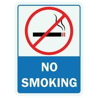 No Smoking Sign vector