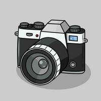 The Illustration of BW Camera vector