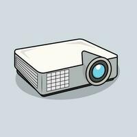 The Illustration of Projector vector