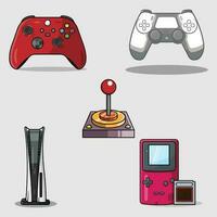 The Illustration of Game Pack vector