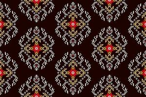 Seamless geometric pattern for background, rug, wallpaper, clothing, wrap, batik, fabric, vector illustration.