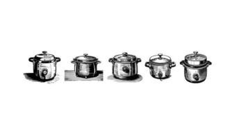 Pressure cooker vector design