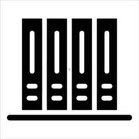 document in flat design style vector