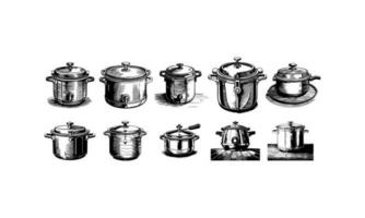 Pressure cooker vector design