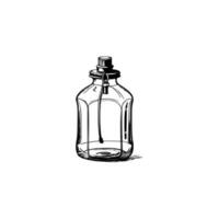 Glass Bottle Vector