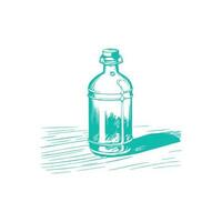 Glass Bottle Vector