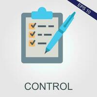 control flat icons eps file vector