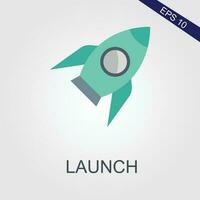 launch flat icons eps file Adobe Illustrator Artwork vector