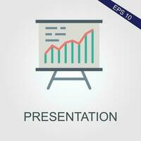 presentation flat icons eps file Adobe Illustrator Artwork vector