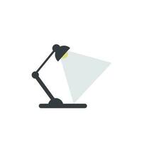 Vector Illustration of Table Lamp