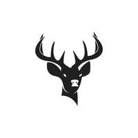 deer silhouette icon vector