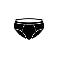 men underwear icon vector