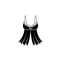 lingerie icon design vector