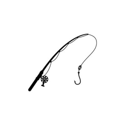 Free: Fishing Rods Computer Icons Clip art - fishing pole 