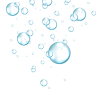 Bubbles in water png