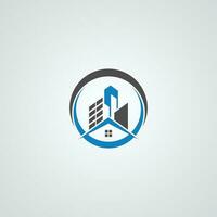 Professional real estate home Logo Design Vector Icon Illustration