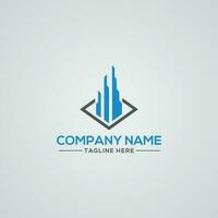 Professional real estate home Logo Design Vector Icon Illustration