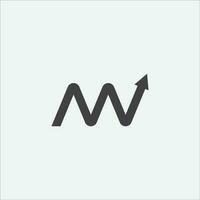 Letter M Logo Icon Design vector Template.