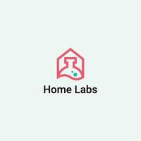 Home Labs Logo Template Design Vector. vector