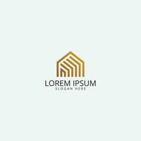 Luxury Real estate Logo vector template.