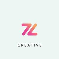 Initial Z letter logo design vector