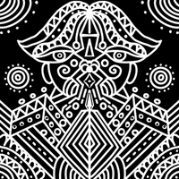 sin costura negro y blanco irregular mano dibujo líneas vector sin costura modelo antecedentes. geométrico a rayas ornamento moderno monocromo lineal elegante textura. psd