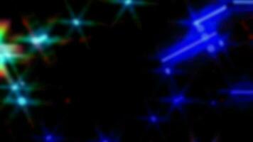Abstract background with a neon line motion. Stock Video Effects VJ Loop Abstract Animation.