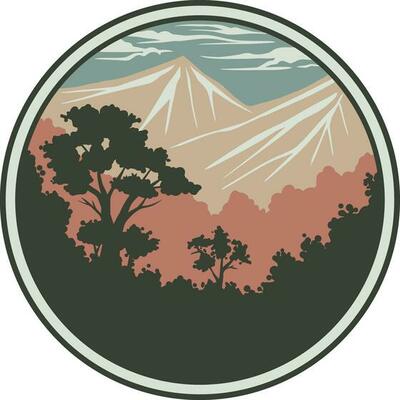 mountain scenery background