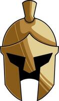Helm Spartan vector illustration