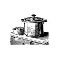 Pressure cooker vector design