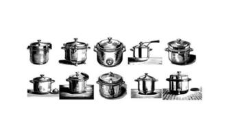 Pressure cooker vector design