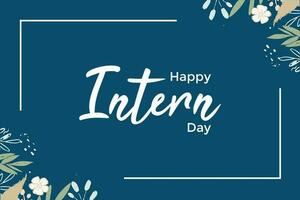 national intern day, background template Holiday concept vector