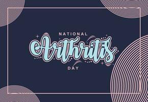 world arthritis day vector