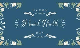 World Mental Health Day vector