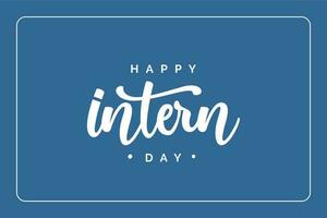 national intern day, background template Holiday concept vector