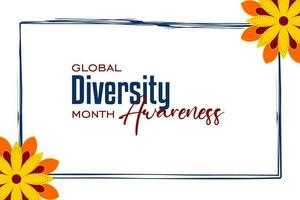 Global Diversity Awareness Mo... vector
