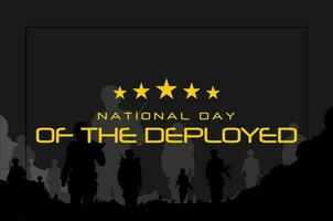 national day of the deployed vector