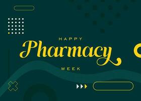 national pharmacy week vector