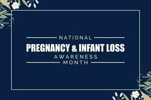 Pregnancy and Infant Loss Awa... vector