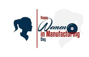 Women in Manufacturing vector