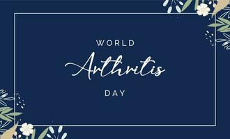 dia mundial de la artritis vector