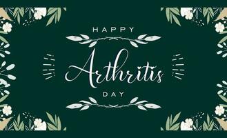 world arthritis day vector