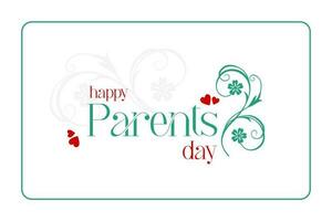 national parents day, background template Holiday concept vector