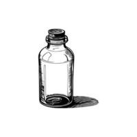 Glass Bottle Vector