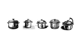 Pressure cooker vector design