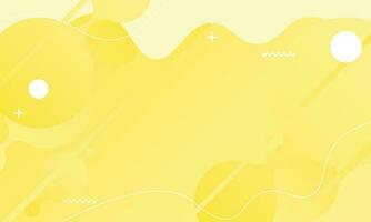 Abstract yellow orange colorful template banner with gradient color and small polka dot technology background Design with liquid shape vector design