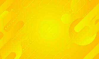 Abstract yellow orange colorful template banner with gradient color and small polka dot technology background Design with liquid shape vector design