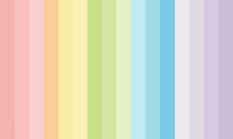 rainbow pastel colors art line template background vector design.