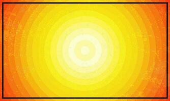 Grunge Sunset of Summer art line template background vector design.